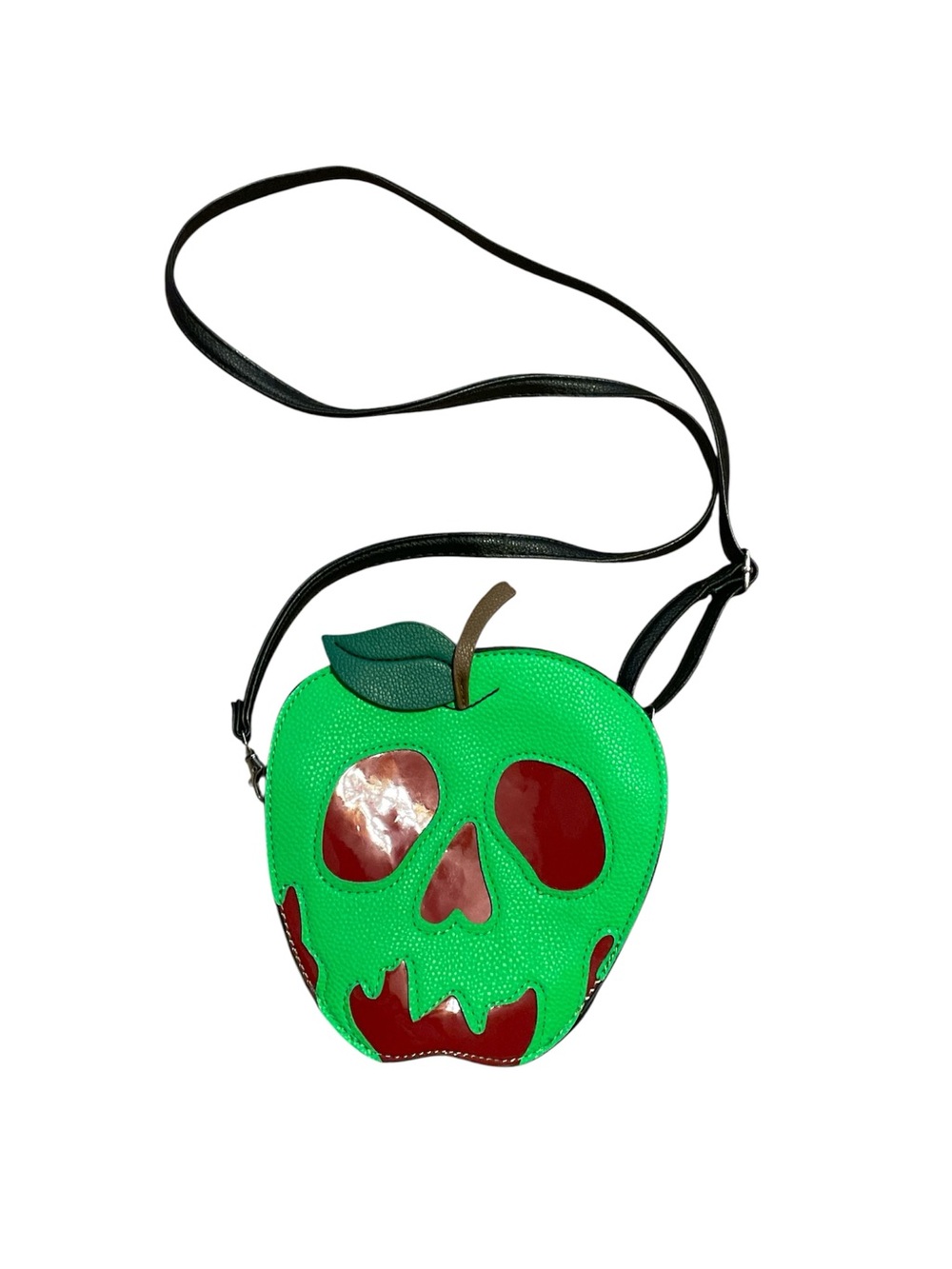 Green Apple Skull Crossbody Bag - Unbranded View 3